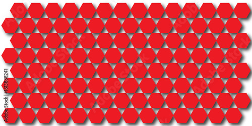 Gold Hexagon Grid Pattern, Seamless White Background, Abstract Geometric Design, High-Resolution Image, honeycomb cells of cardboard stiffening rib background Abstract background of colorful lag