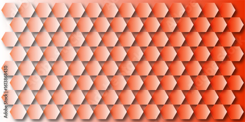 Gold Hexagon Grid Pattern, Seamless White Background, Abstract Geometric Design, High-Resolution Image, honeycomb cells of cardboard stiffening rib background Abstract background of colorful lag