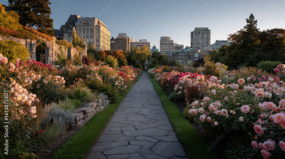 Obraz premium experience serene beauty of summer landscapes across different cities in canada