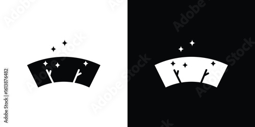 Windscreen icon. graphic design vector symbols pack
