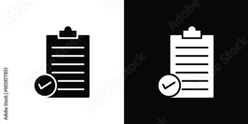 Summary icon. graphic design vector symbols pack