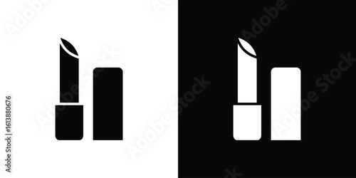Lipstick icon. graphic design vector symbols pack