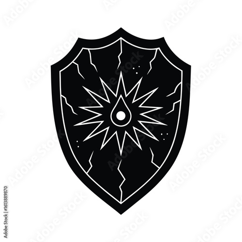 Shield Pulsing with Dark Magic