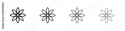 Neroli icon vector illustration, line design icon. Editable strokes.