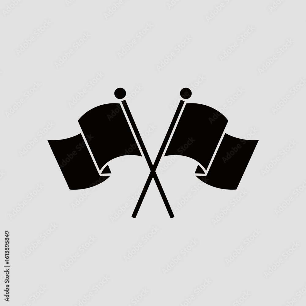 black and white flags black and white flags
