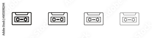 Cassette tape icon