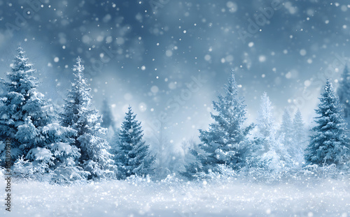 Wallpaper Mural winter christmas background Torontodigital.ca