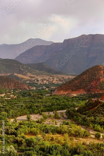 Atlas Mountains in Morocco 