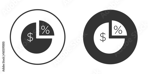 Margin icon. sign designs. solid pictogram
