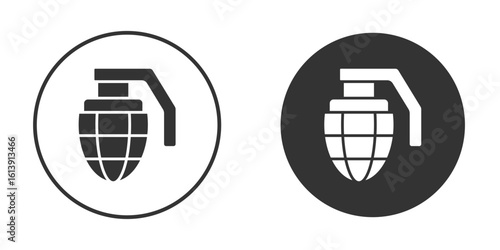 Granade icon. sign designs. solid pictogram