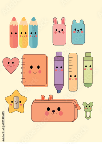 back to school, book, eraser, pencil