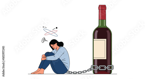 Understanding the binding grip of alcohol dependence and its impact on mental well being and daily life