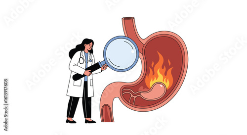 Understanding gastric discomfort and digestive health with expert medical examination for optimal well-being