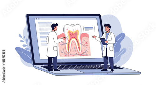 Digital dental diagnostics enhancing patient oral health through advanced technology and expert analysis