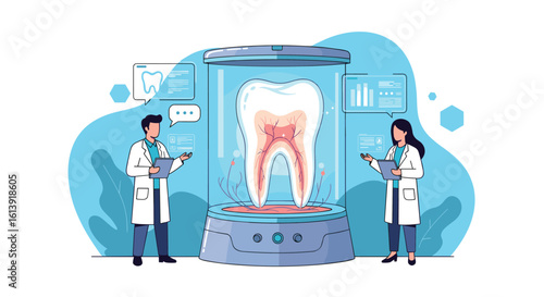 Advanced dental technology revolutionizing patient oral health care and diagnostic procedures for improved outcomes