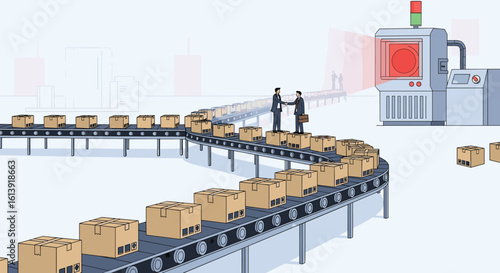 Automated production line efficiency enhancements for enhanced quality control and supply chain optimization