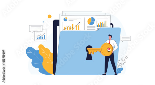 Securing digital information protecting sensitive data with enhanced access control measures for businesses