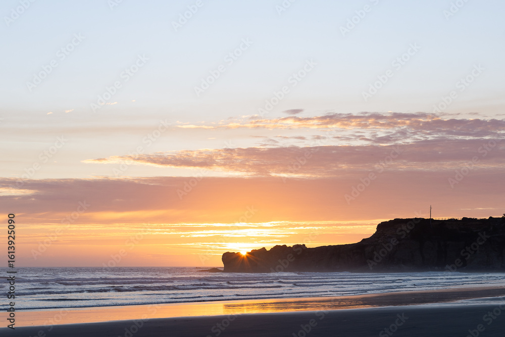 Obraz premium sunset over the sea