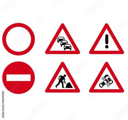 road sign 6 in 1 Free Download road sign 6 in 1 - GFXLoad