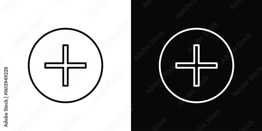 Fototapeta premium Add icon