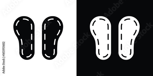 Soles icon symbol. simple flat symbol on blank background.