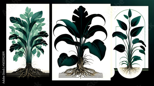 vector illustration of a floral background