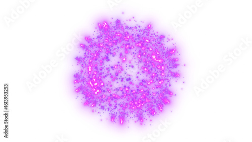 Purple Magic Ring Transparent Alpha