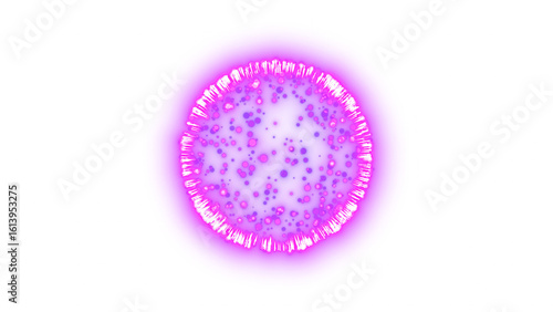 Purple Magic Ring Transparent Alpha