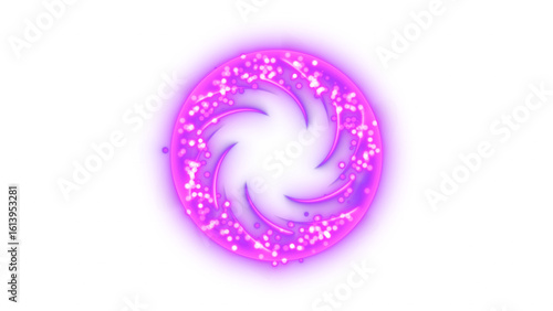 Purple Magic Ring Transparent Alpha