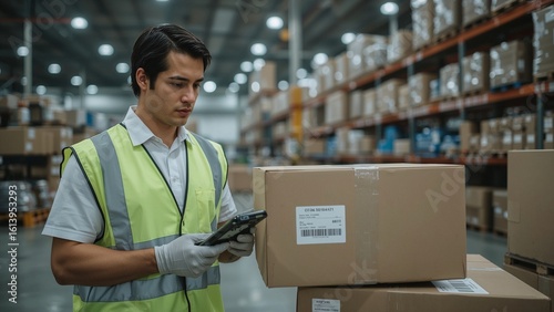worker in warehouse