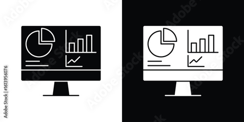 Dashboard icon symbol. simple flat symbol on blank background.