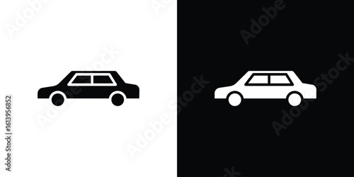 Car side view icon
