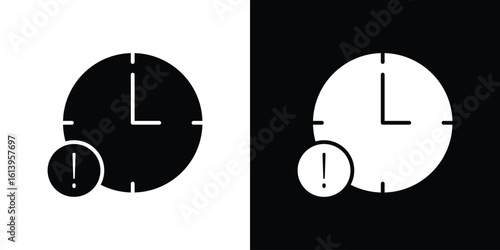 Alarm exclamation icon