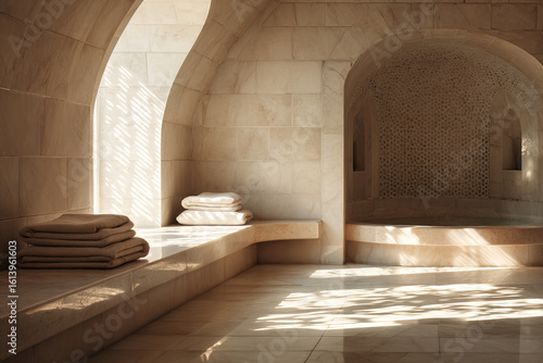 Obraz na płótnie Turkish hammam interior