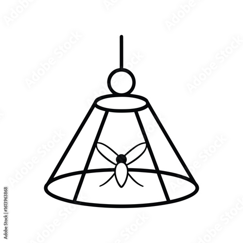 insect-trap isolated on white