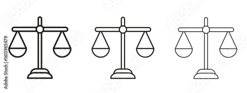 Balance scale icon