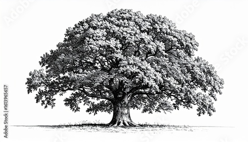 vector tree silhouette