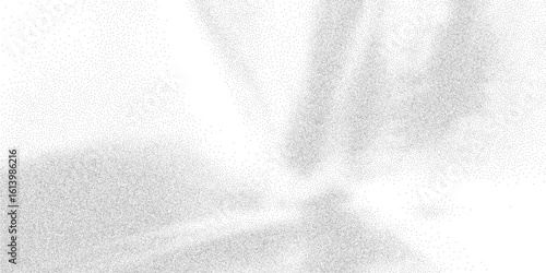 Monochrome abstract gradient with dotted pixel dispersion. Wavy stipple distortion background for banner, music poster. Vector illustration