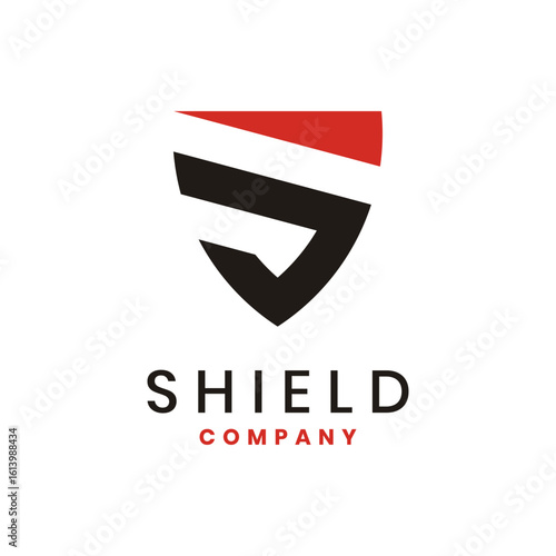 Free Download Shield letter s logo design with modern elements - GFXLoad