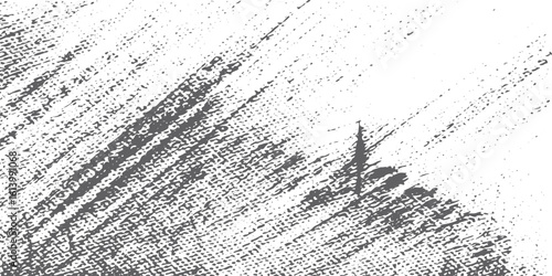 Vintage Grunge Brush Ink Texture – Hand-Painted Black and White Distressed Texture for Print Templates and Packaging