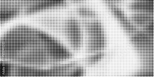 Background with monochrome dot texture. Polka dot pattern template. Background with black dots - stock vector dots basic background dots