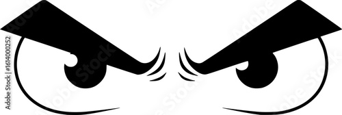 Angry Cartoon Eyes
