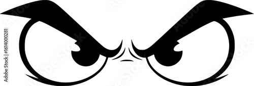 Angry Cartoon Eyes
