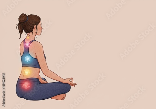 Fantasy elf woman with magical glow