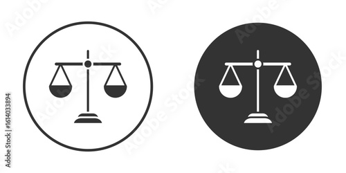 Balance scale icon