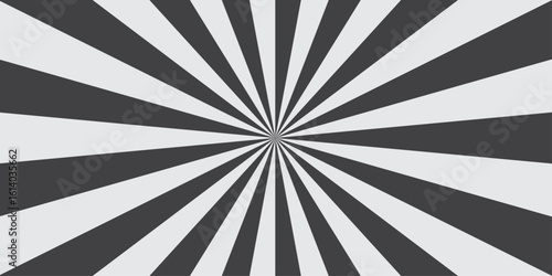 Sunburst Modern retro vintage sunrise sunbeam element spiral striped. Spiral starburst and striped pattern abstract geometric retro sunrays line wavy texture.