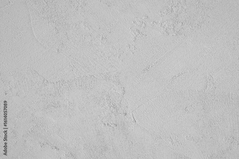 Fototapeta premium White plaster wall texture with soft detail for clean interior background and modern construction