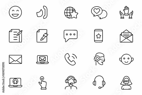 A helpful vector collection showcasing communication, resolution, and empathy in service roles. Great for websites, onboarding materials, and user manuals