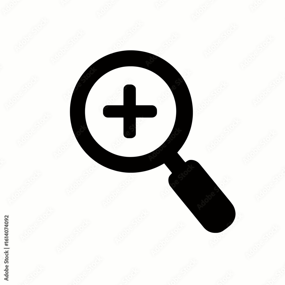Fototapeta premium Simple black map pin icon with a subtle 3D effect. A graphic symbol for location, destination, and GPS navigation.