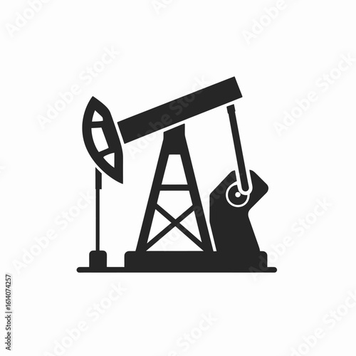 Oil Pump Jack Icon